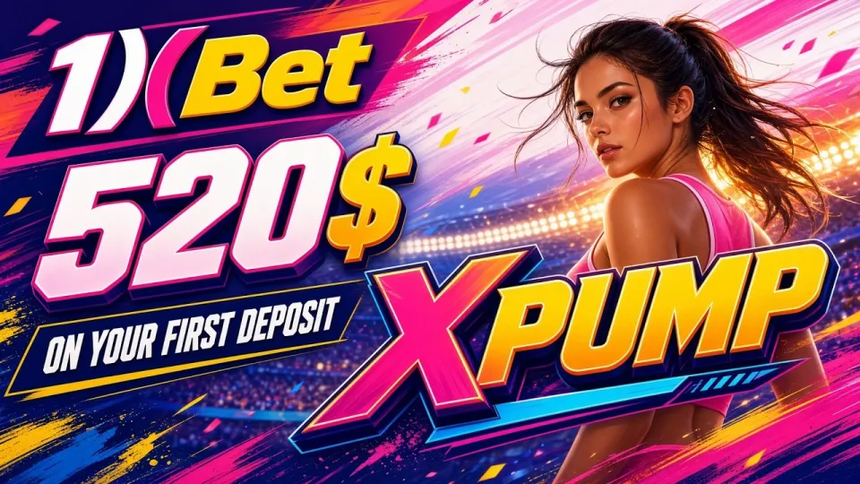 1XBET Code XPUMP for New Player Registration